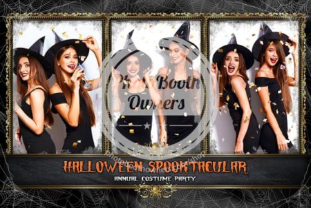 spooky-celebration-postcard Halloween Photobooth Templates